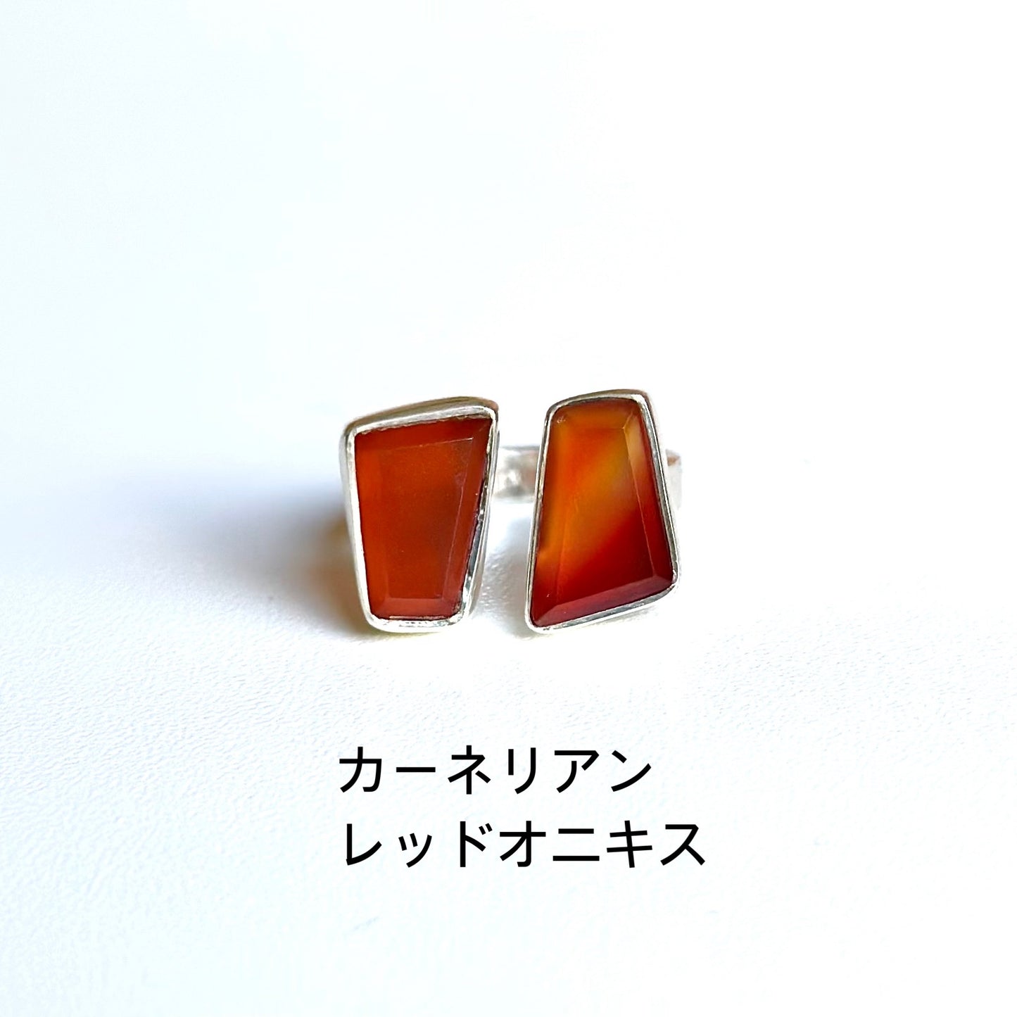 Silver925 2stone ring 4