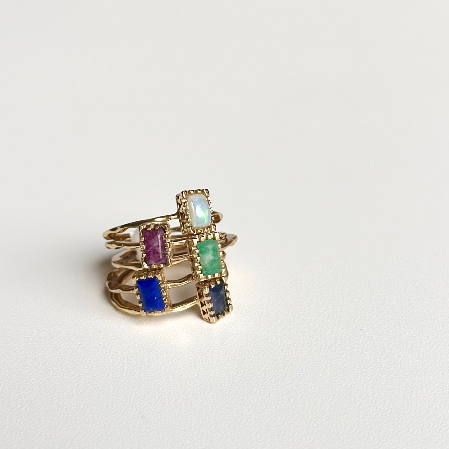 Brass petit ring 5