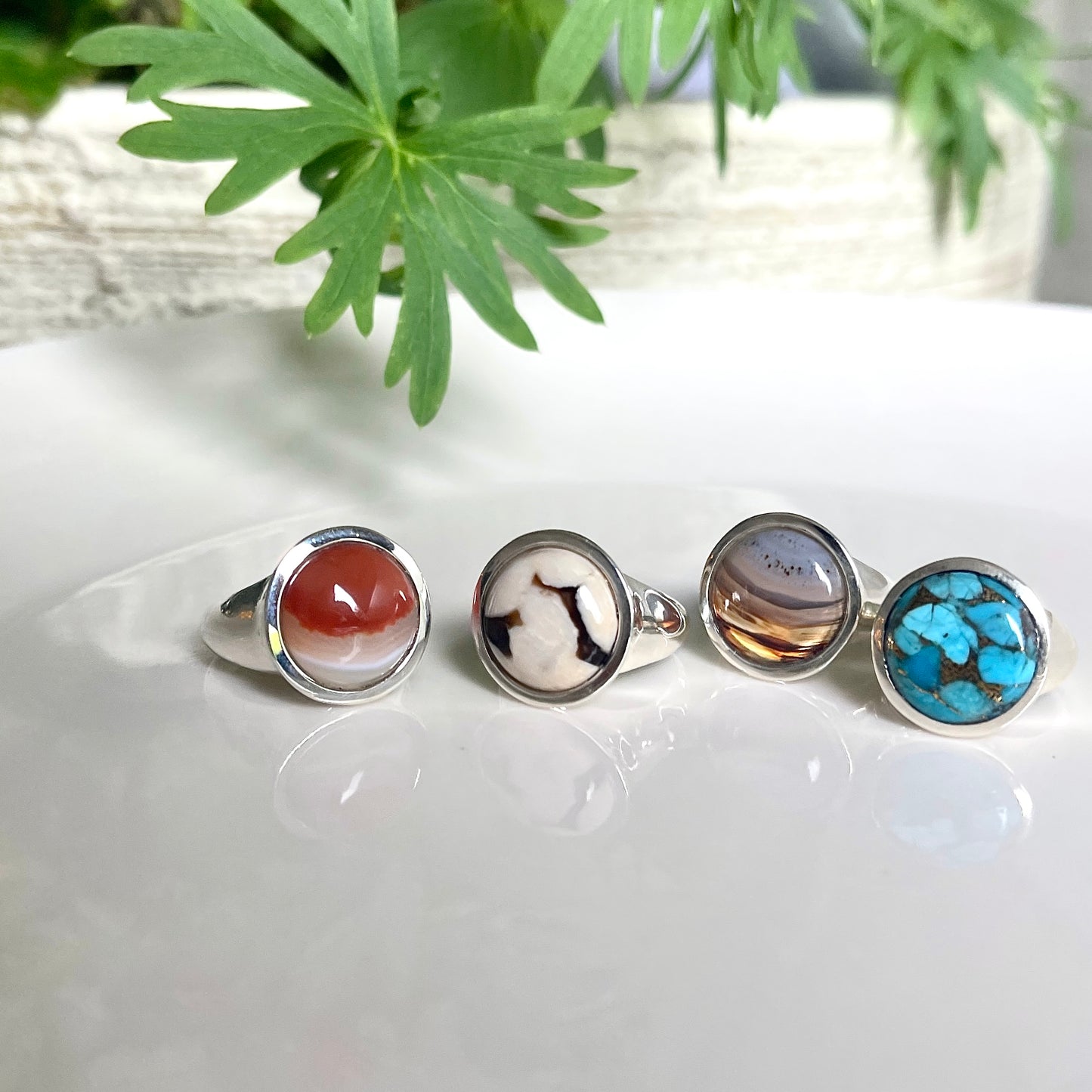 Silver925 1stone ring 2