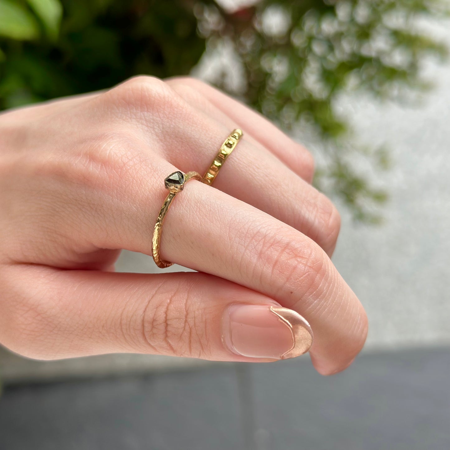 Brass petit ring 2