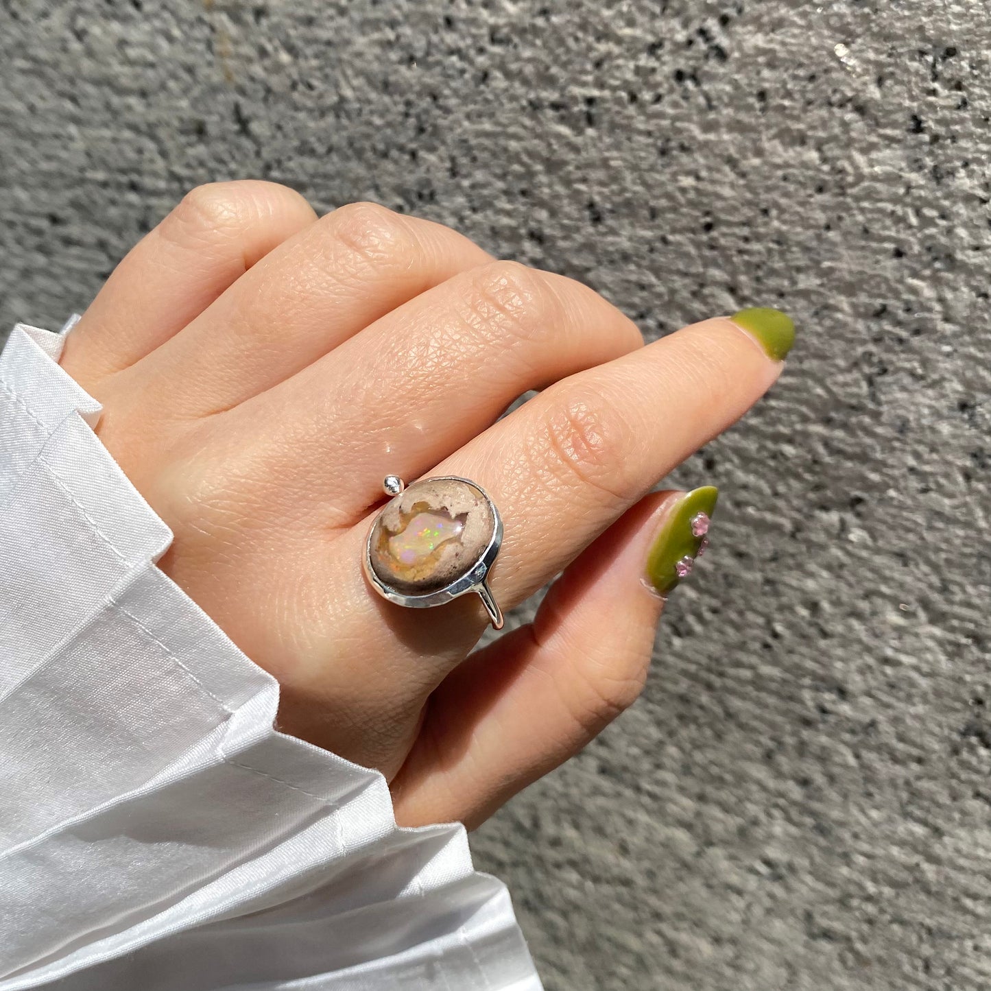 Cantera opal ring