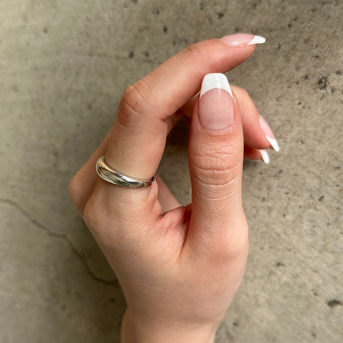 Silver925 plain ring 20