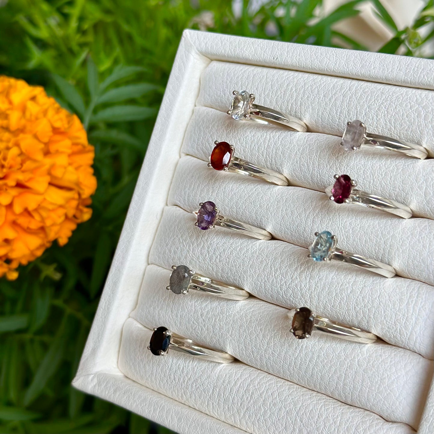 Silver925 tatezume ring