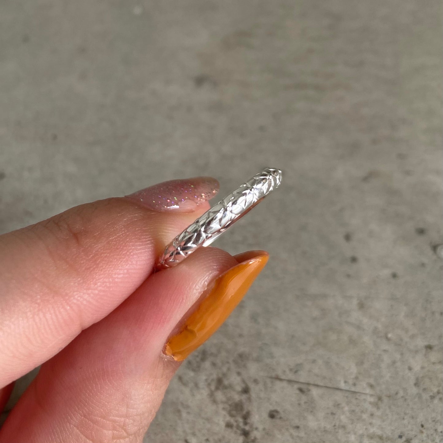 Silver925 plain ring 31