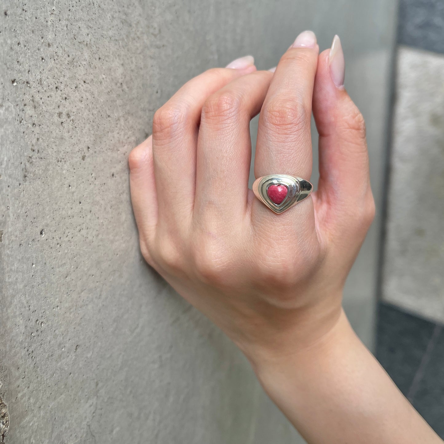 Heart design ring 5