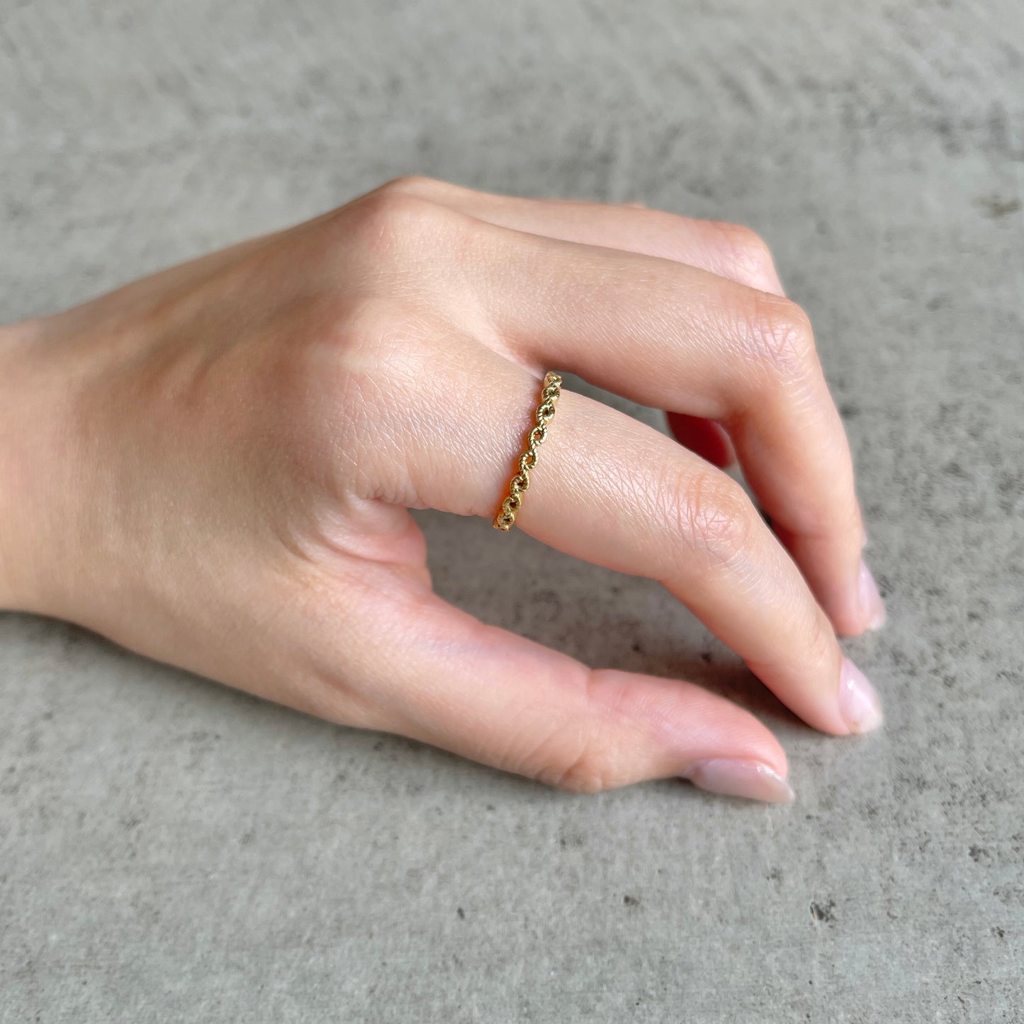Brass plain ring 9