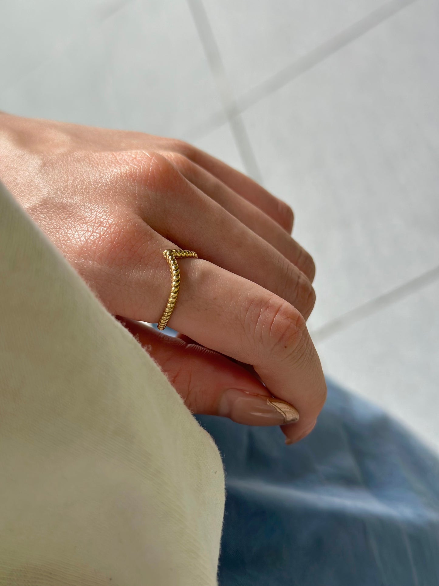 Brass plain ring 4