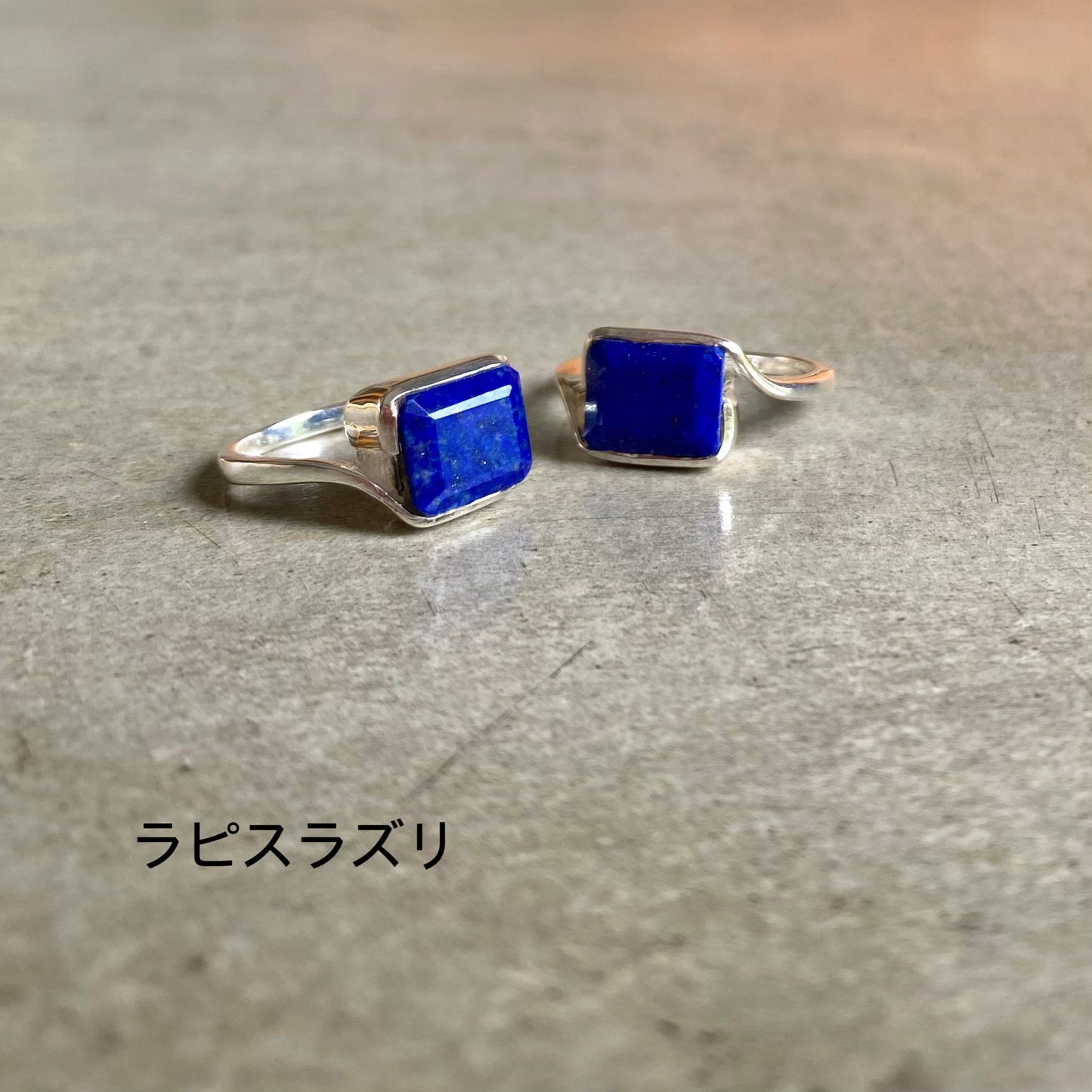 Silver925 square ring 2
