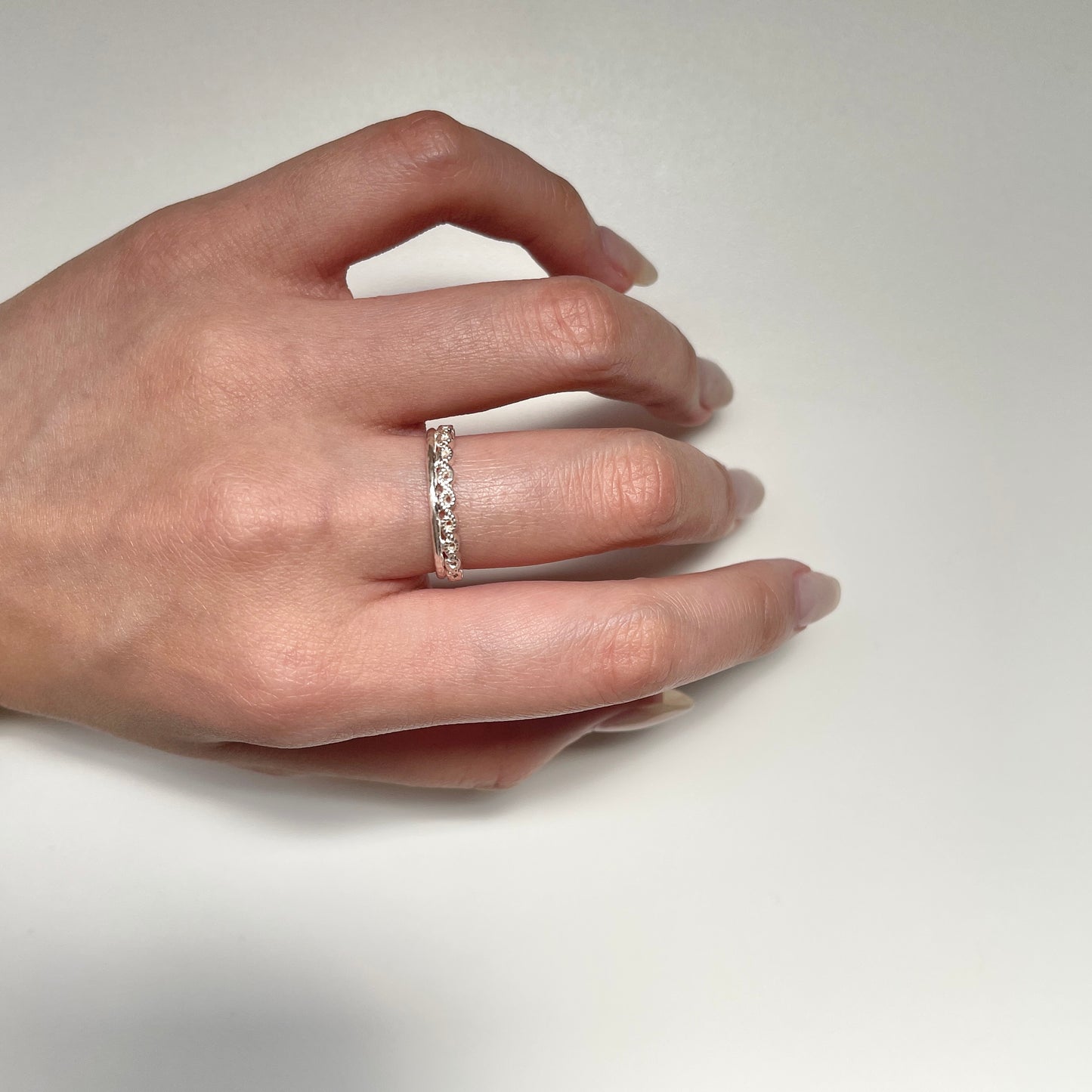 Silver925 plain ring 40