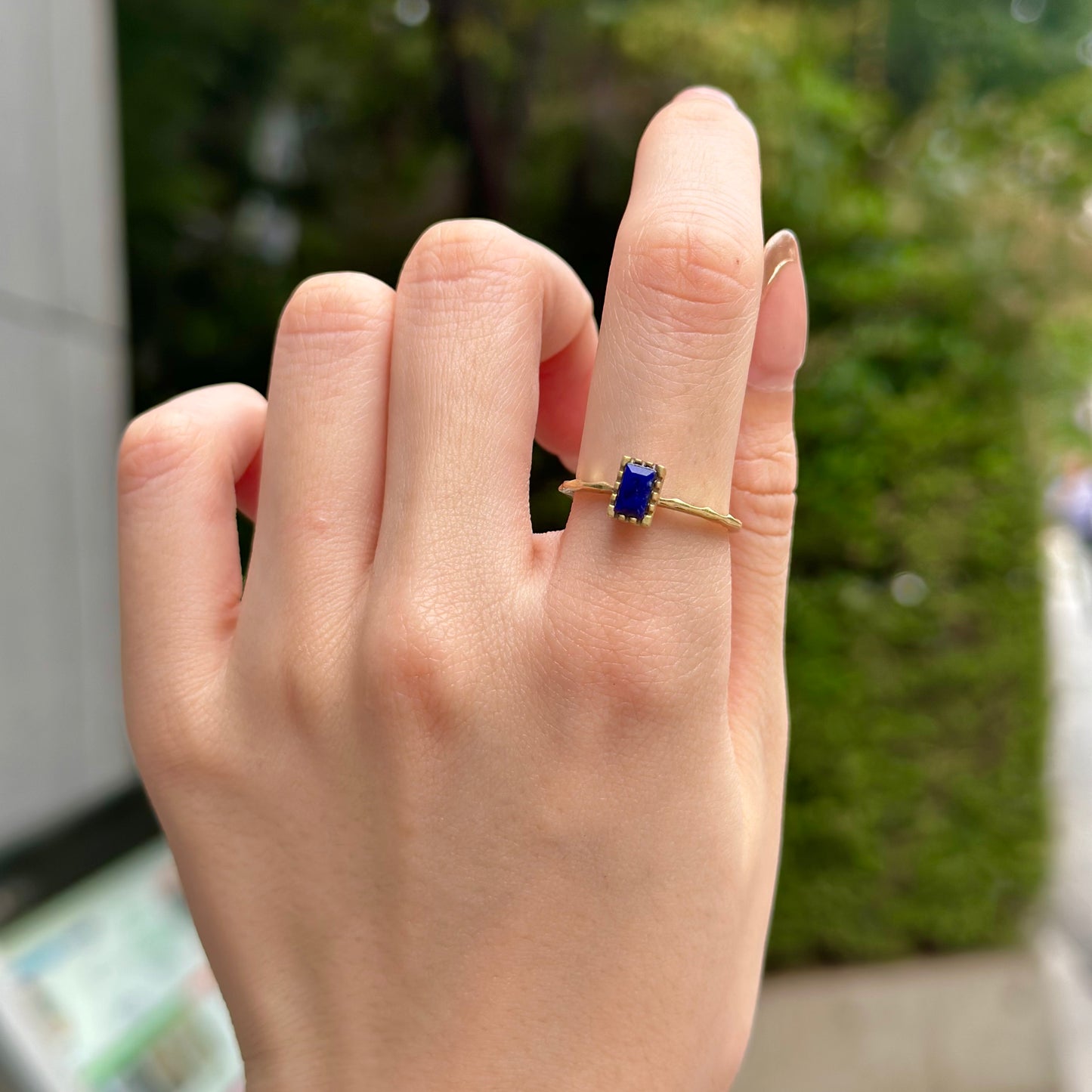 Brass petit ring 5