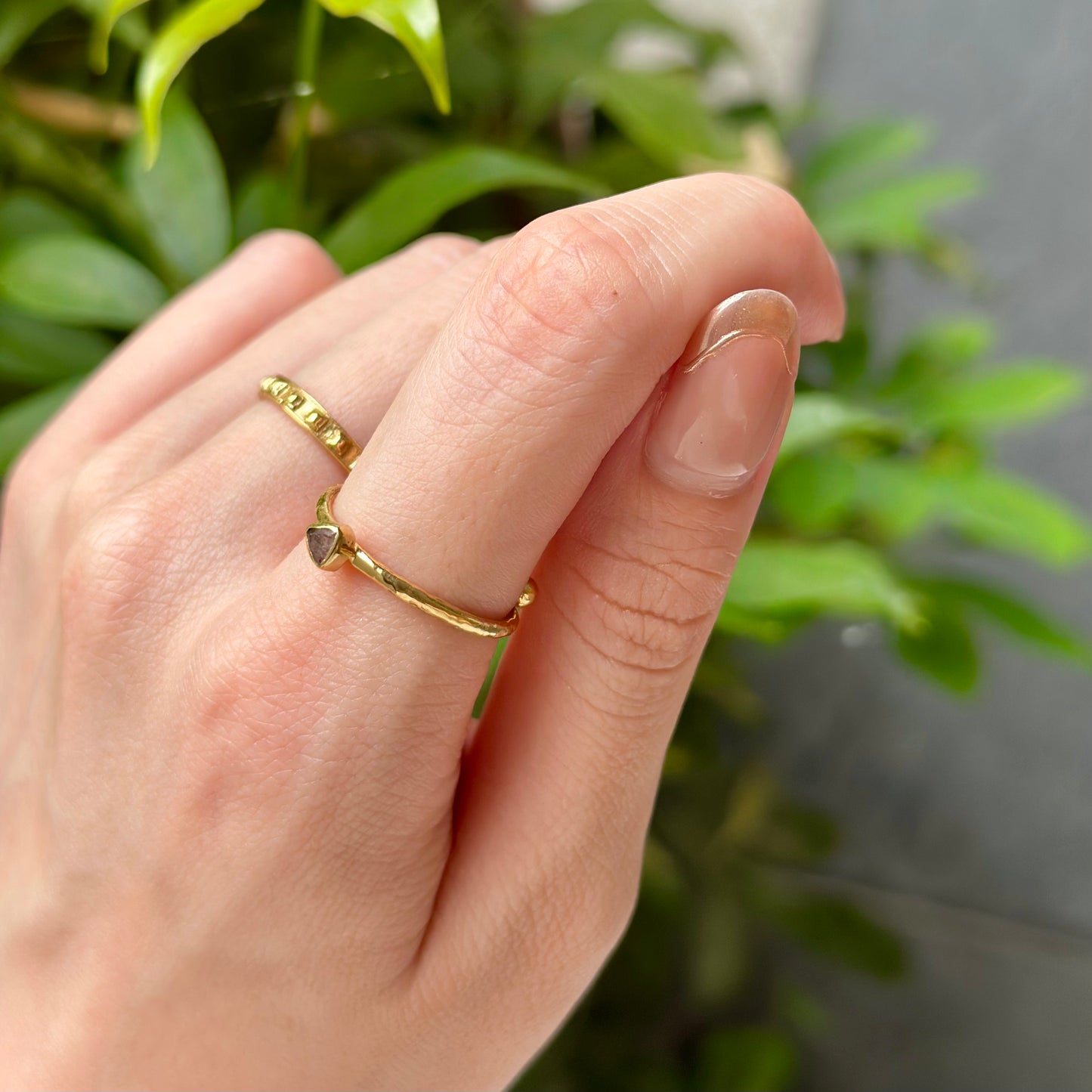 Brass petit ring 2