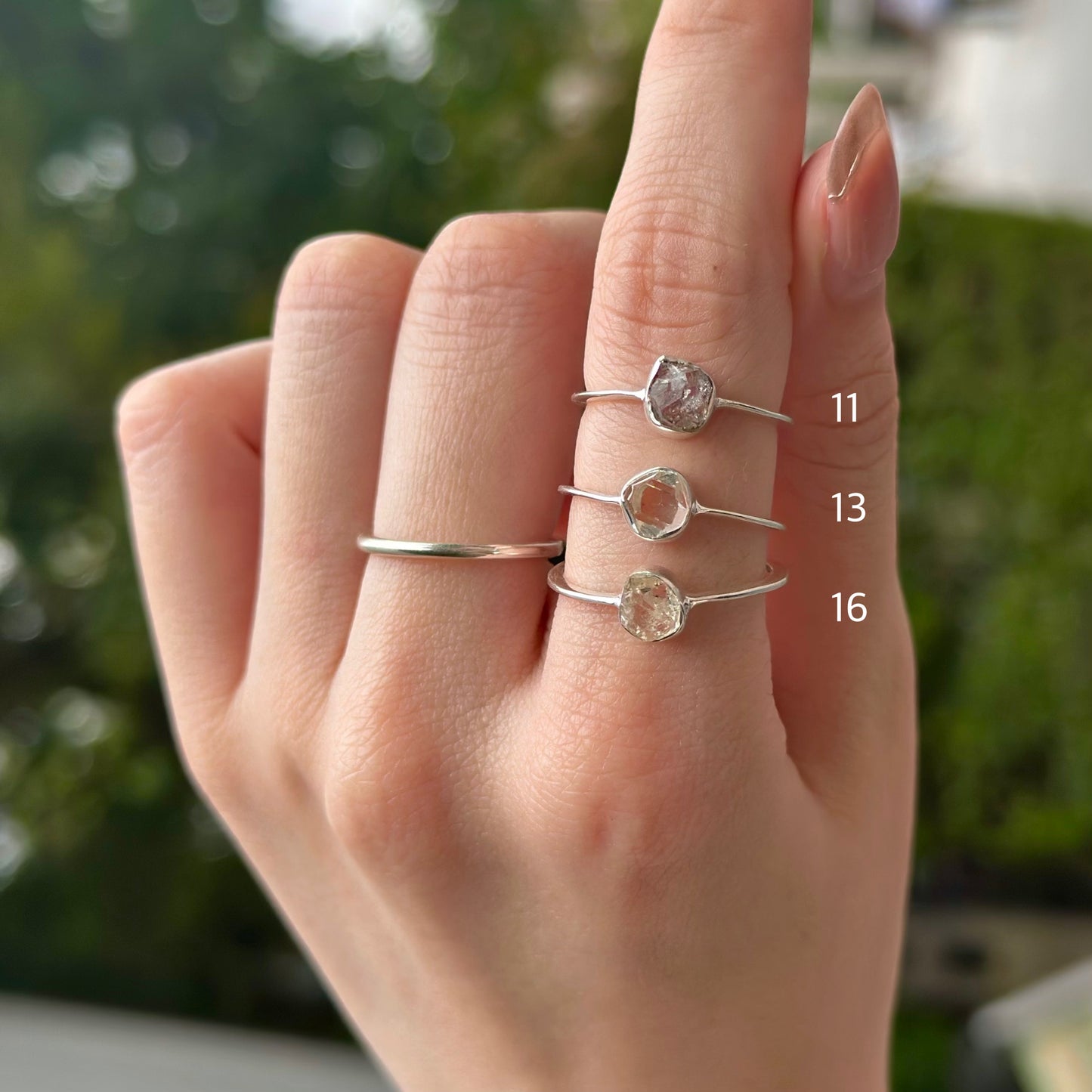 Roughcut ring