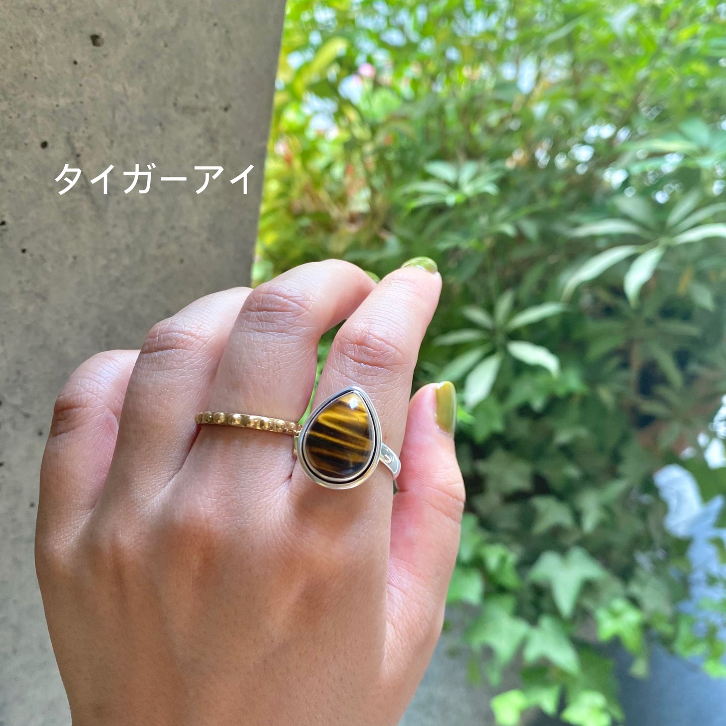 Silver925 drop ring