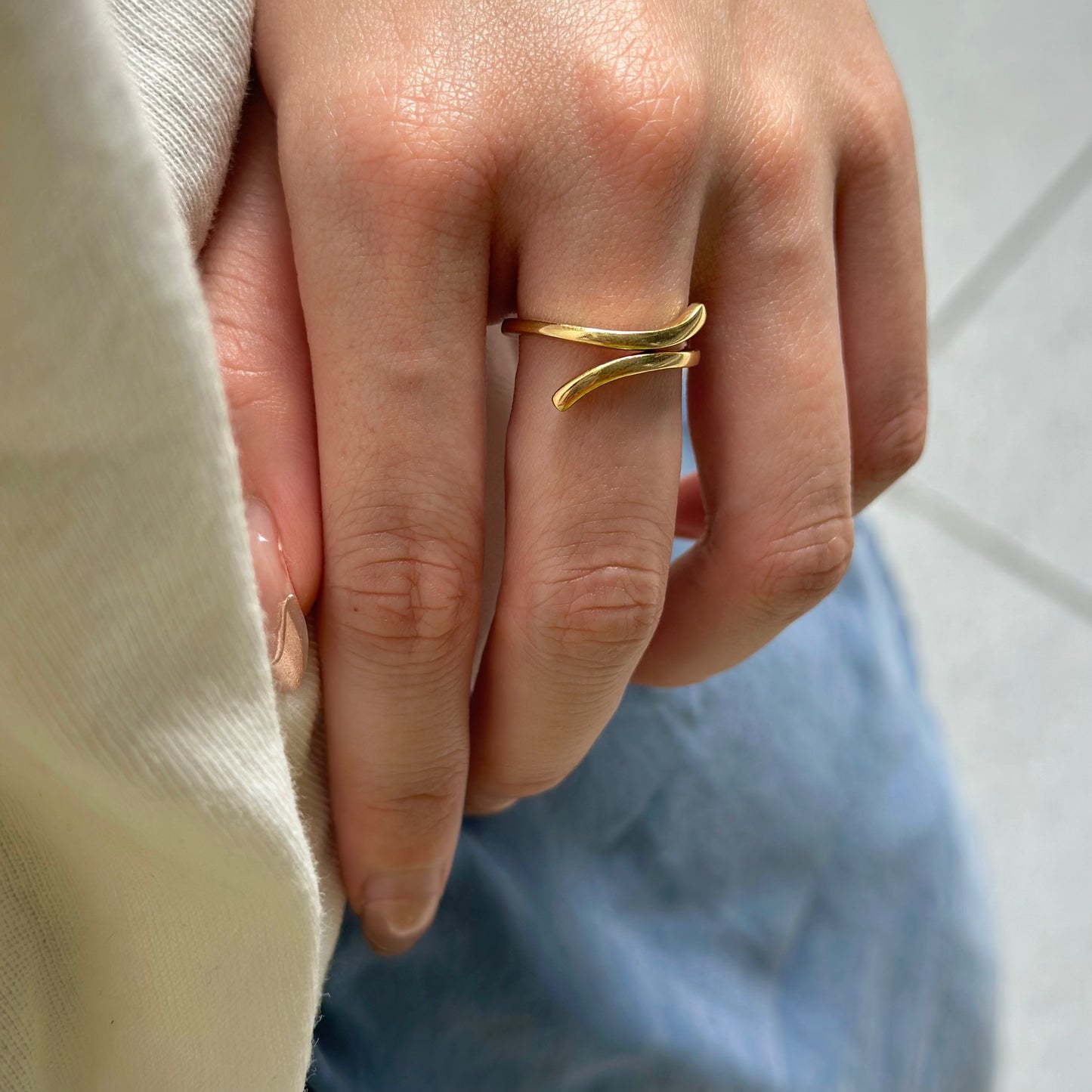 Brass plain ring 4