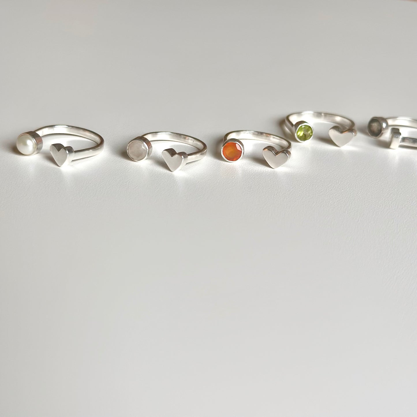 Heart fork ring