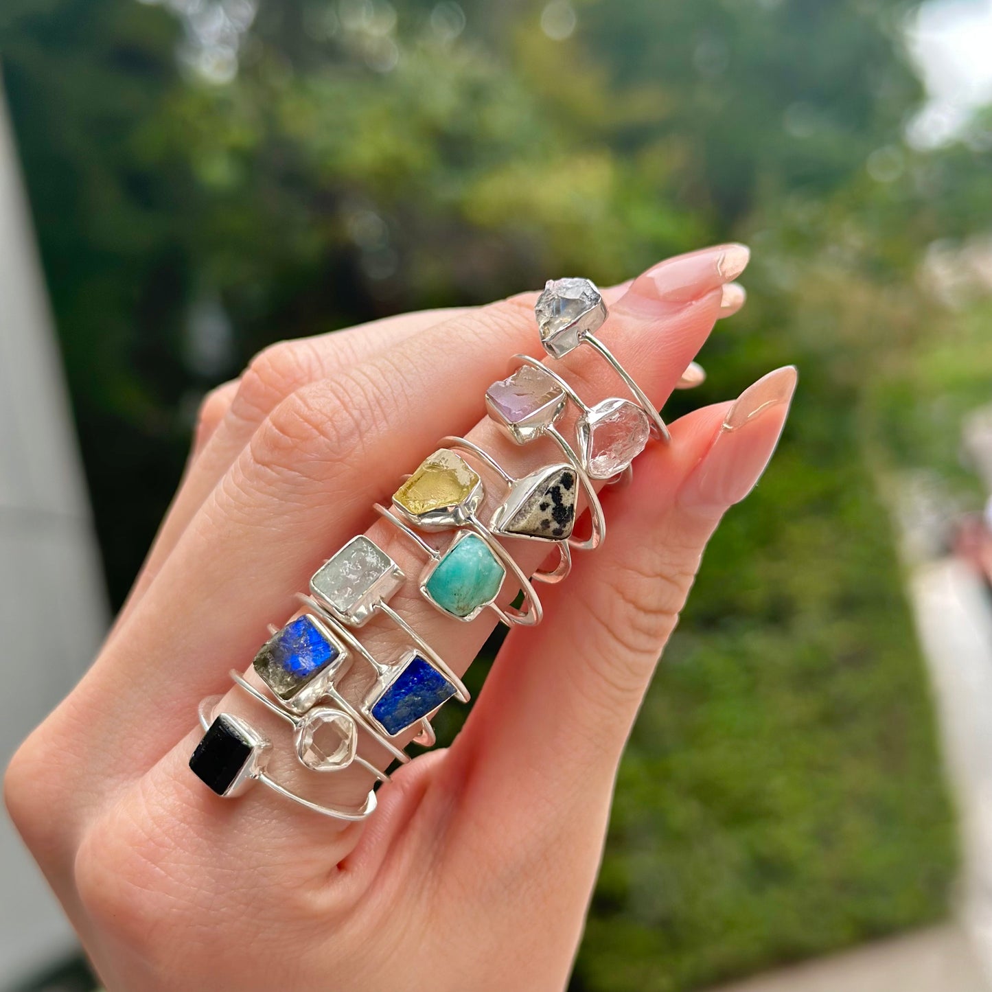 Roughcut ring