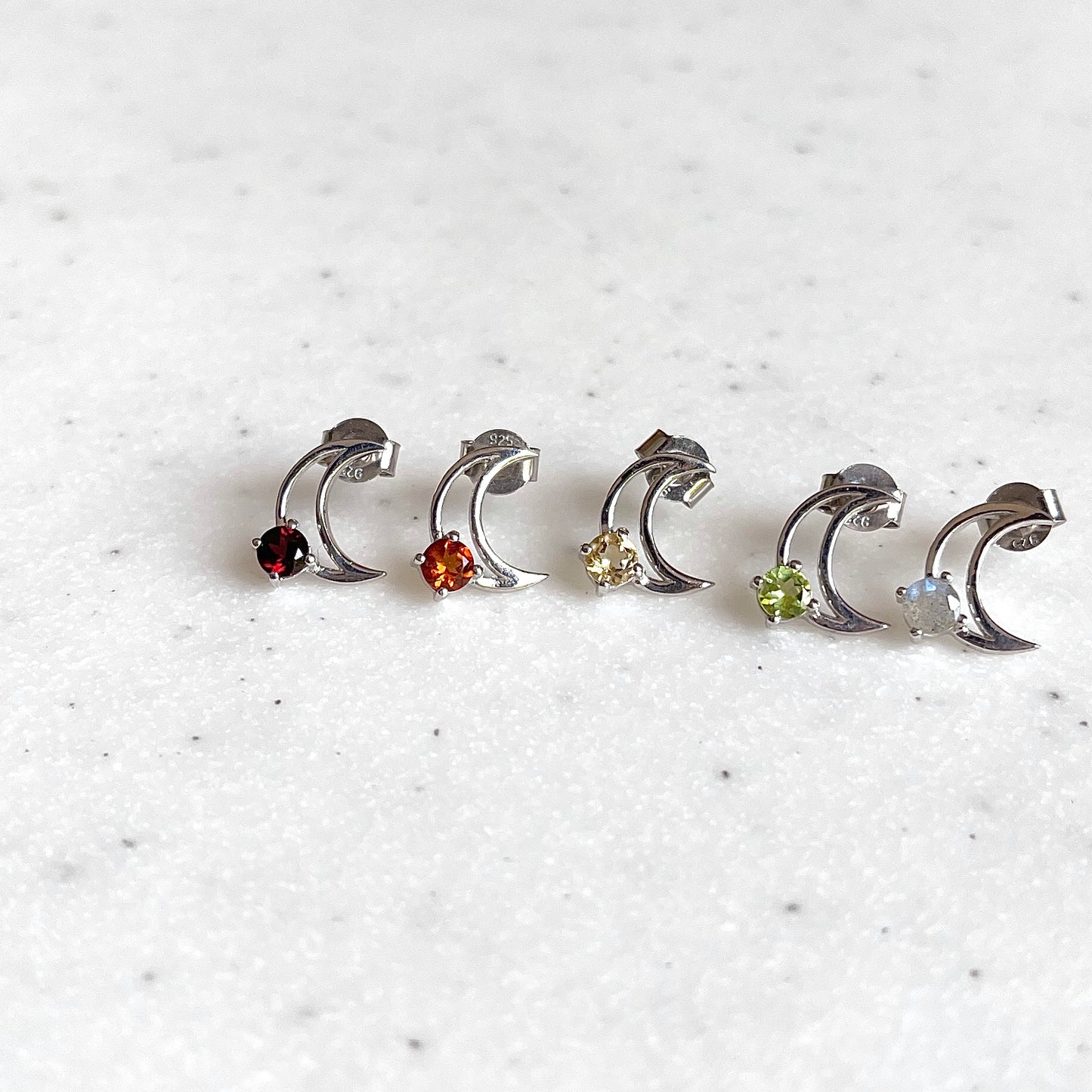 Silver925 Moon pierce 1
