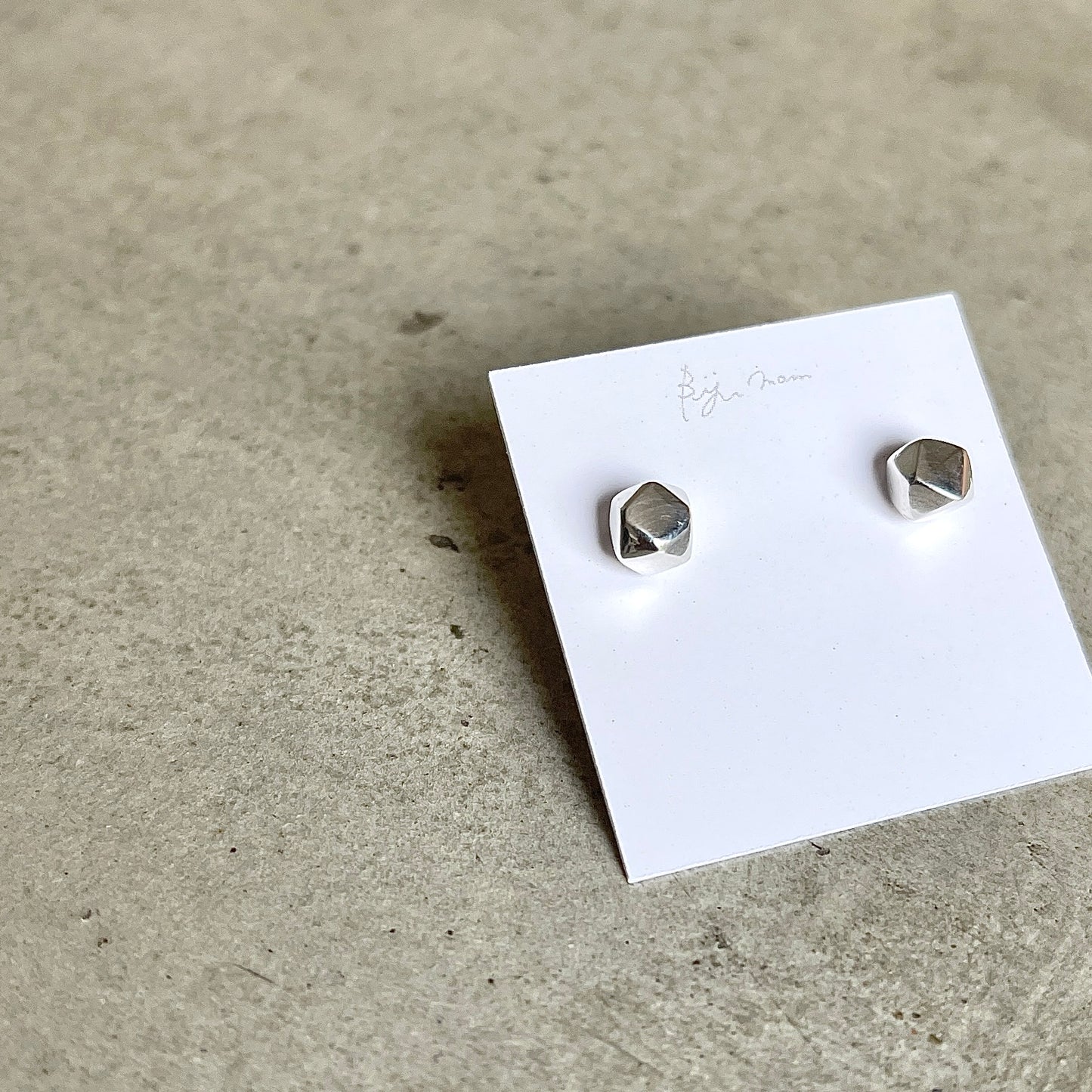 Silver925 plain pierce 1