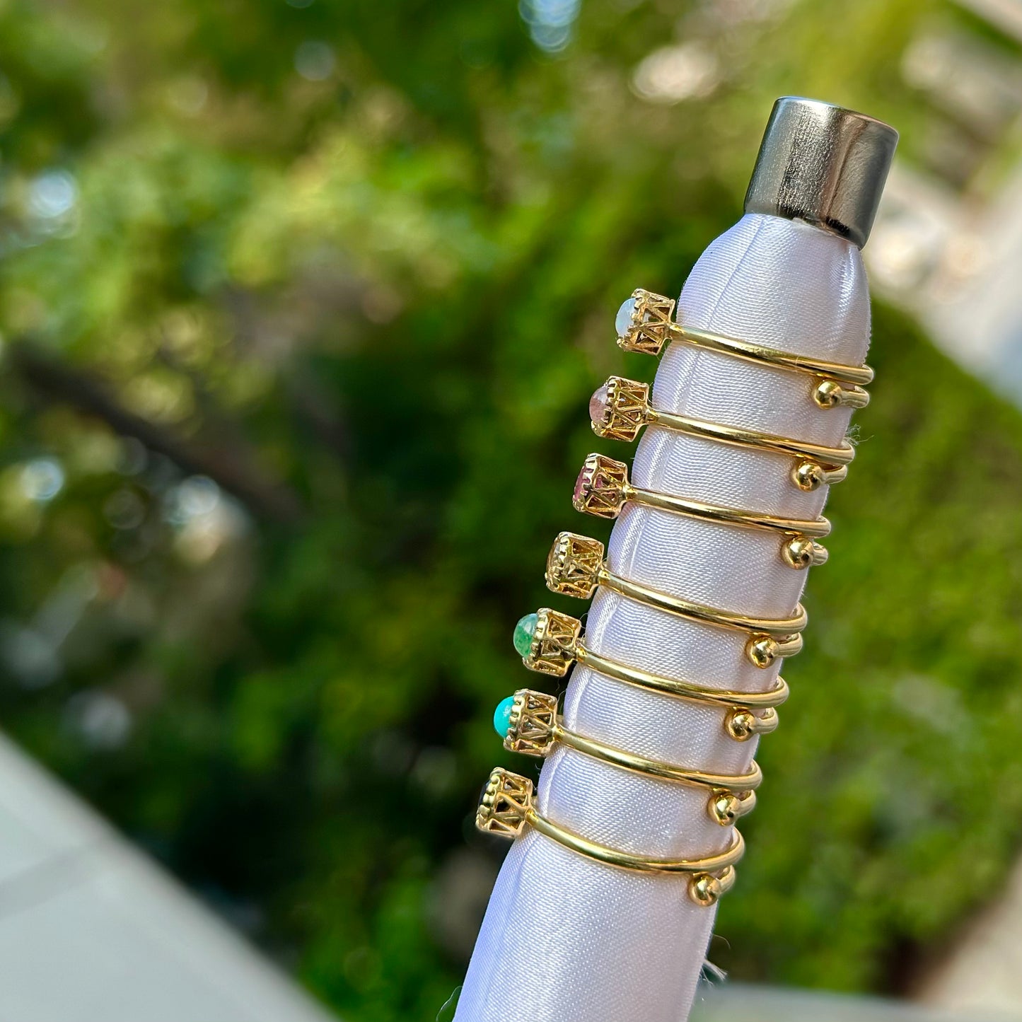 Brass petit ring 6