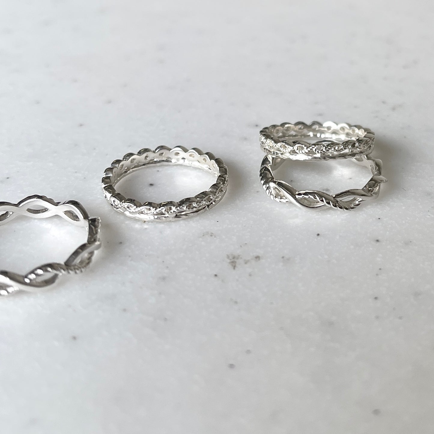Silver925 plain ring 40