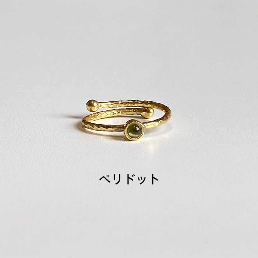 Brass petit ring 1