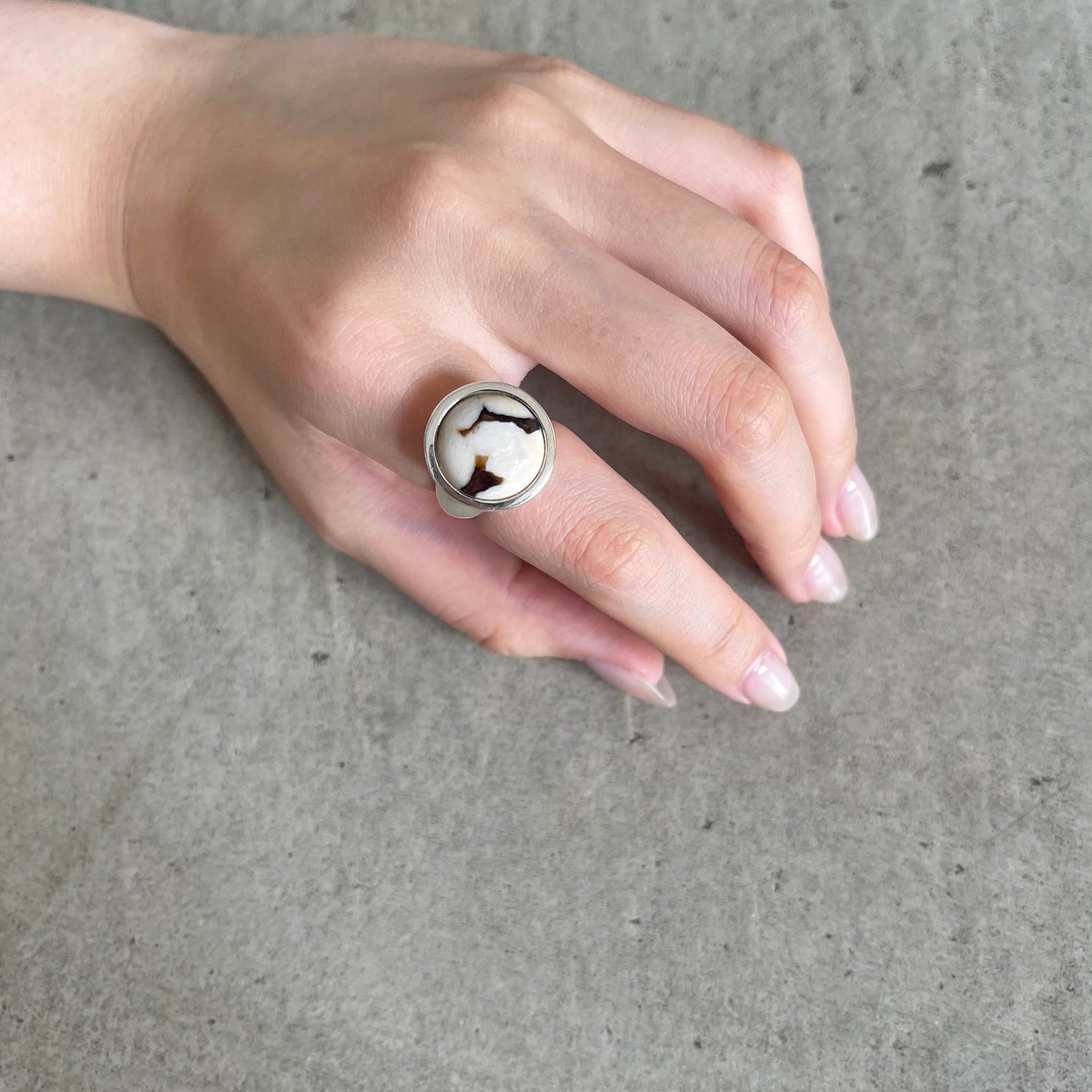 Silver925 1stone ring 2