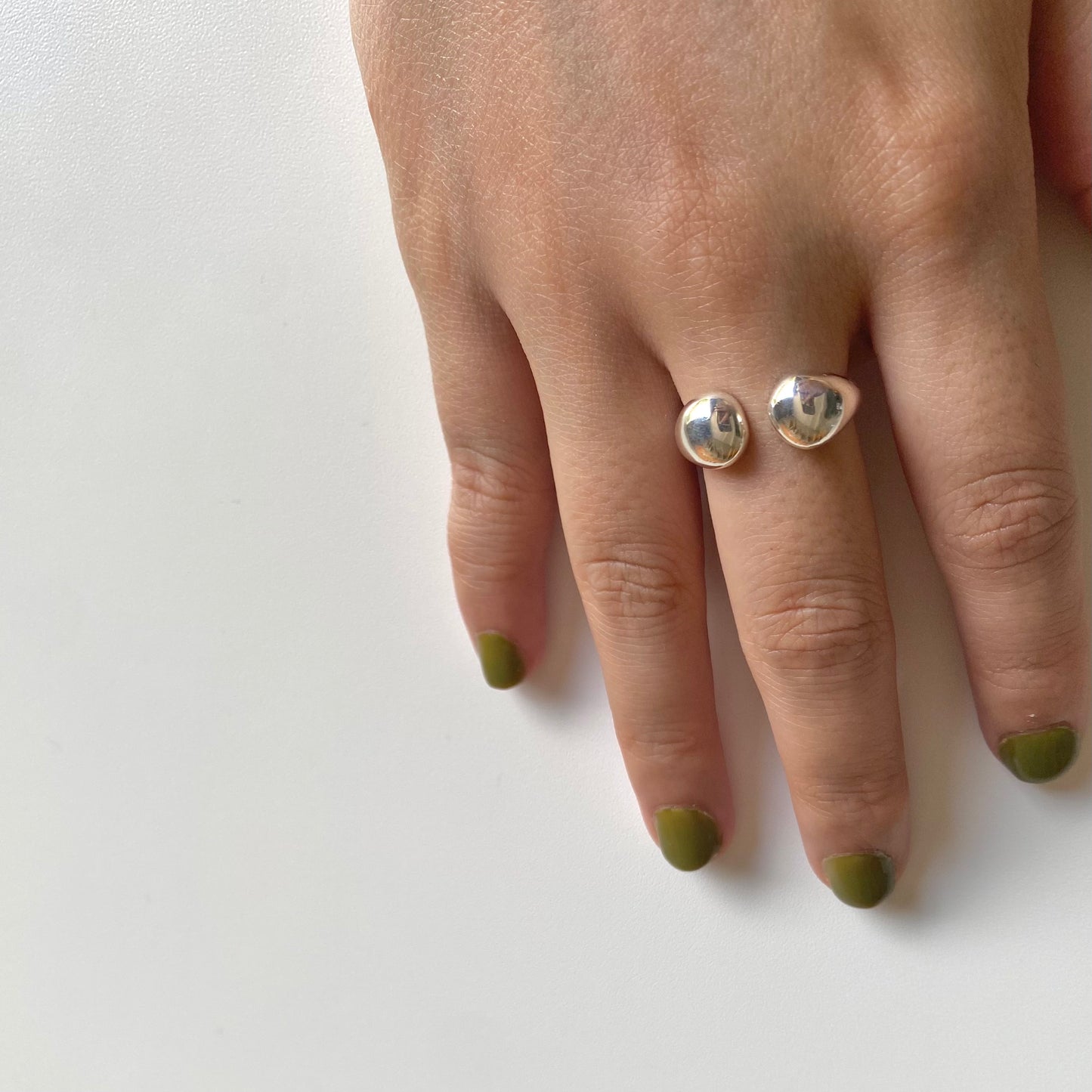 Silver925 plain ring 9