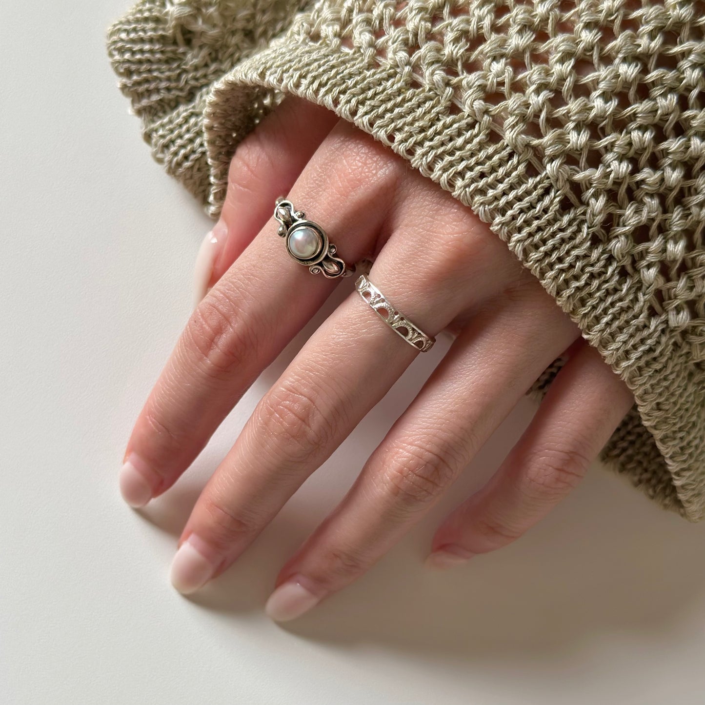 Pearl design ring 3
