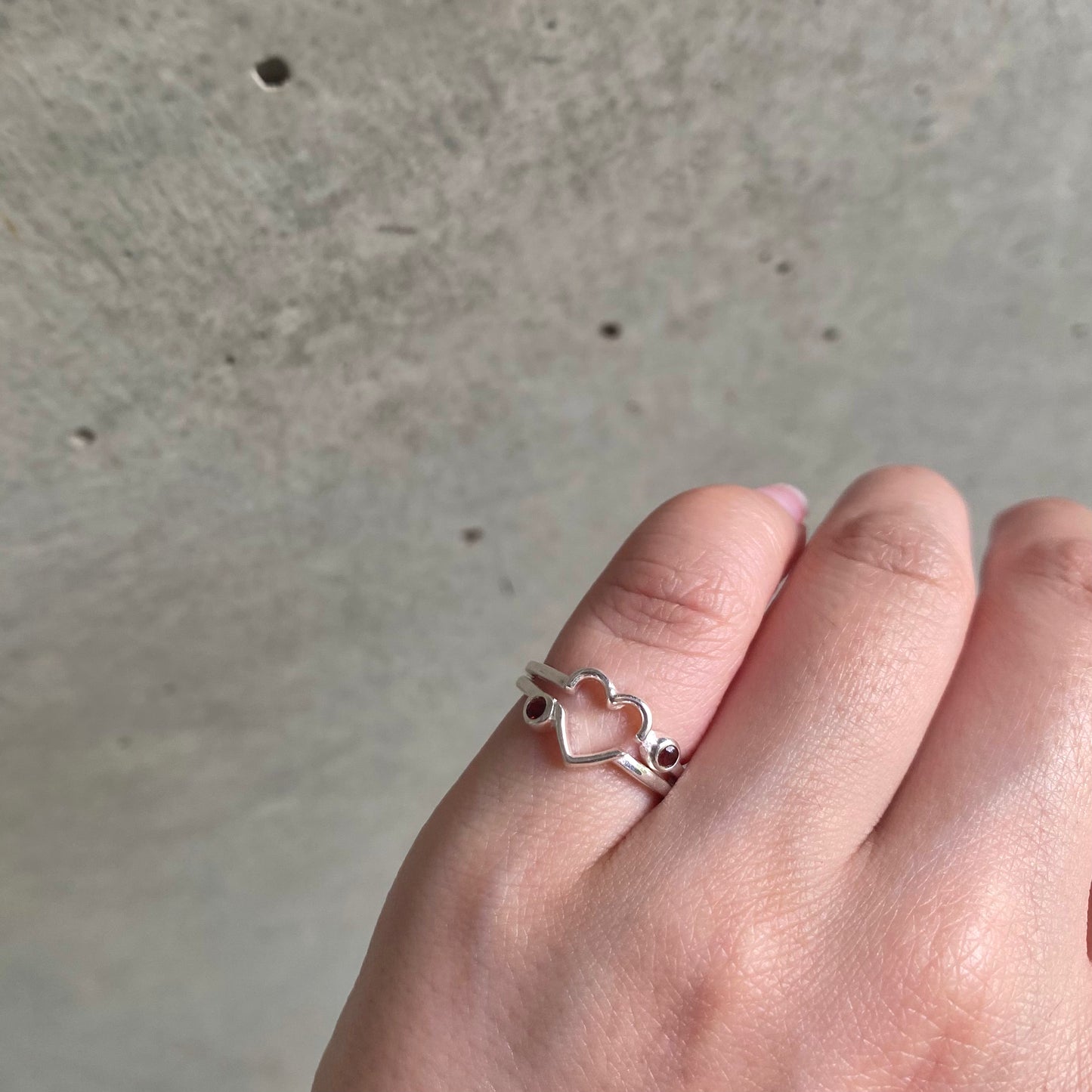 Heart ring 2