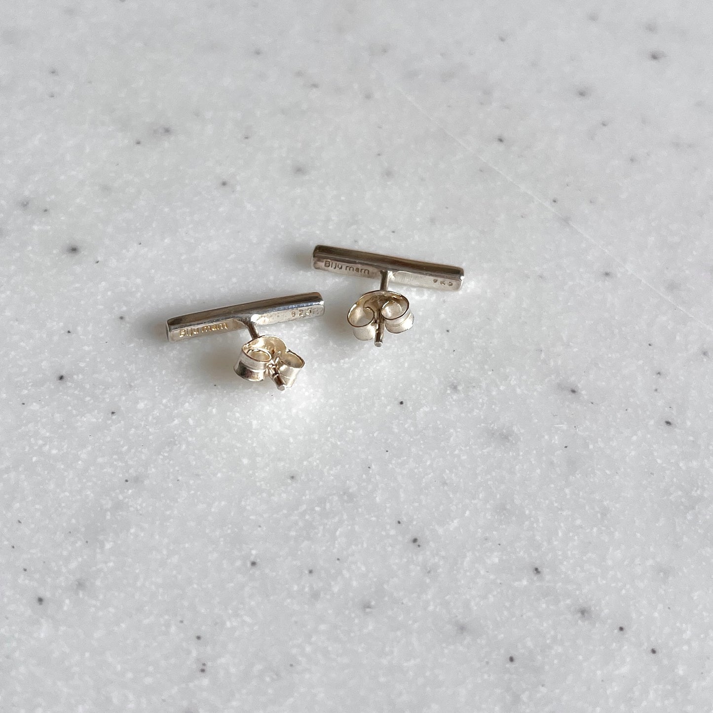 Silver925 plain pierce 1
