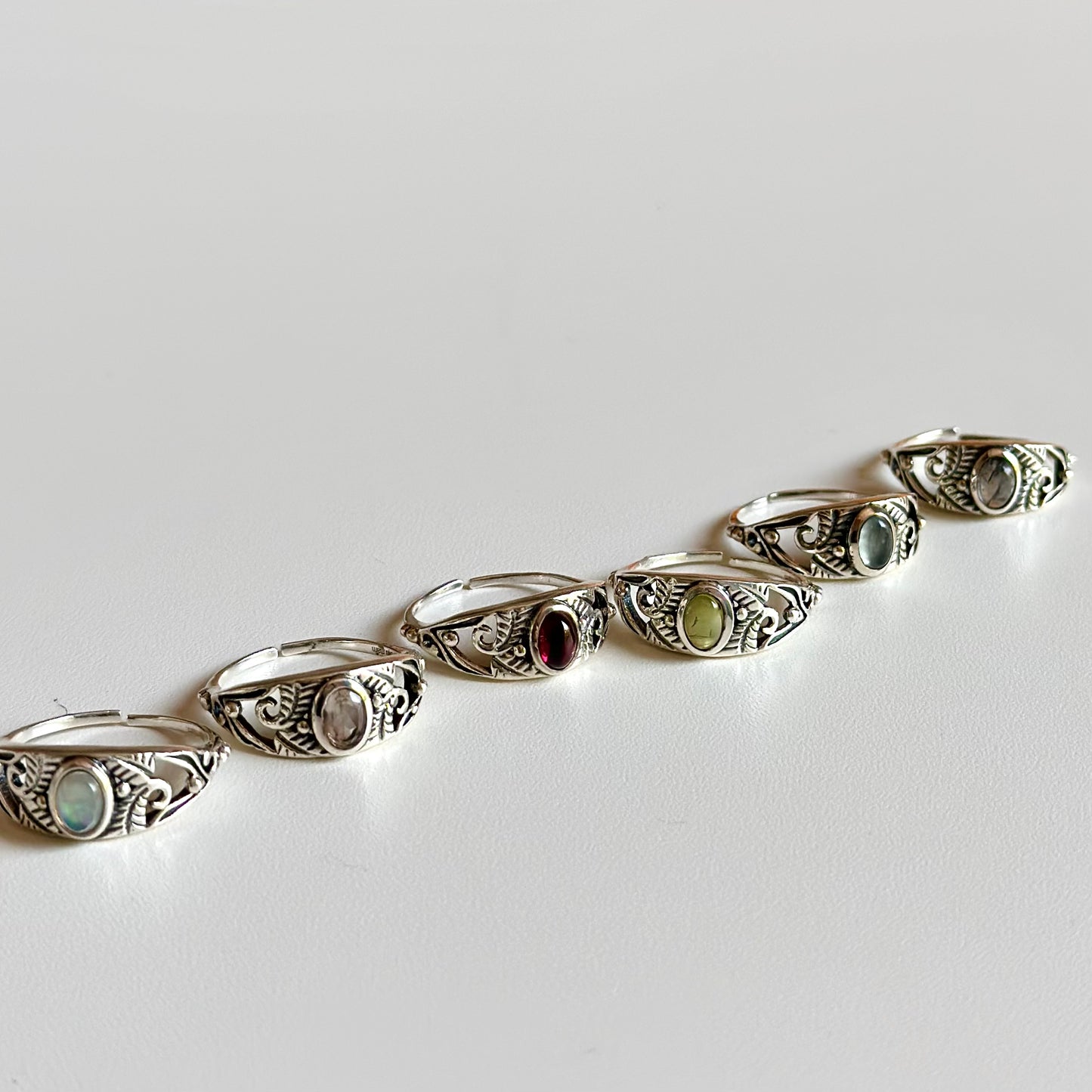 Botanical design ring 4