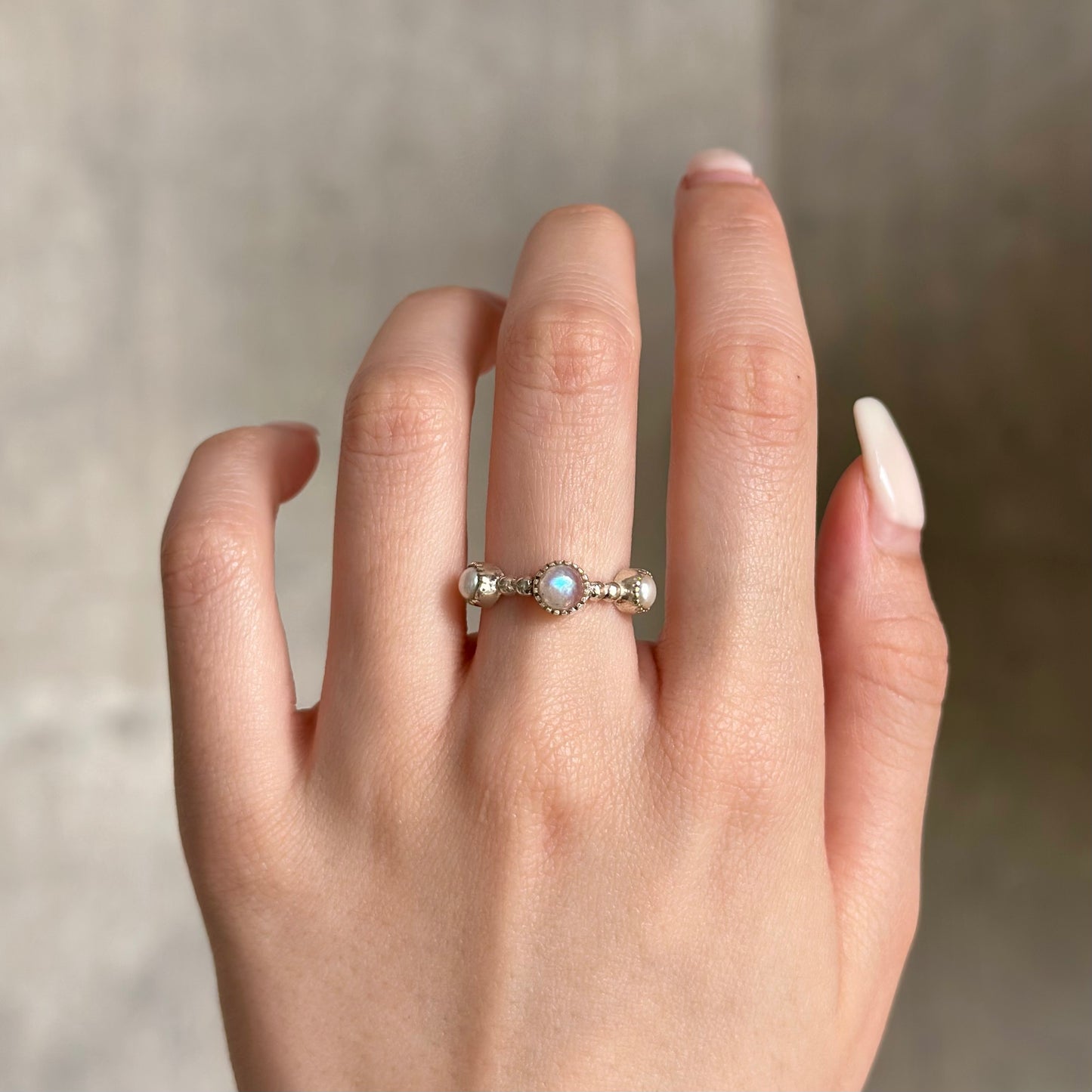 Pearl design ring 4