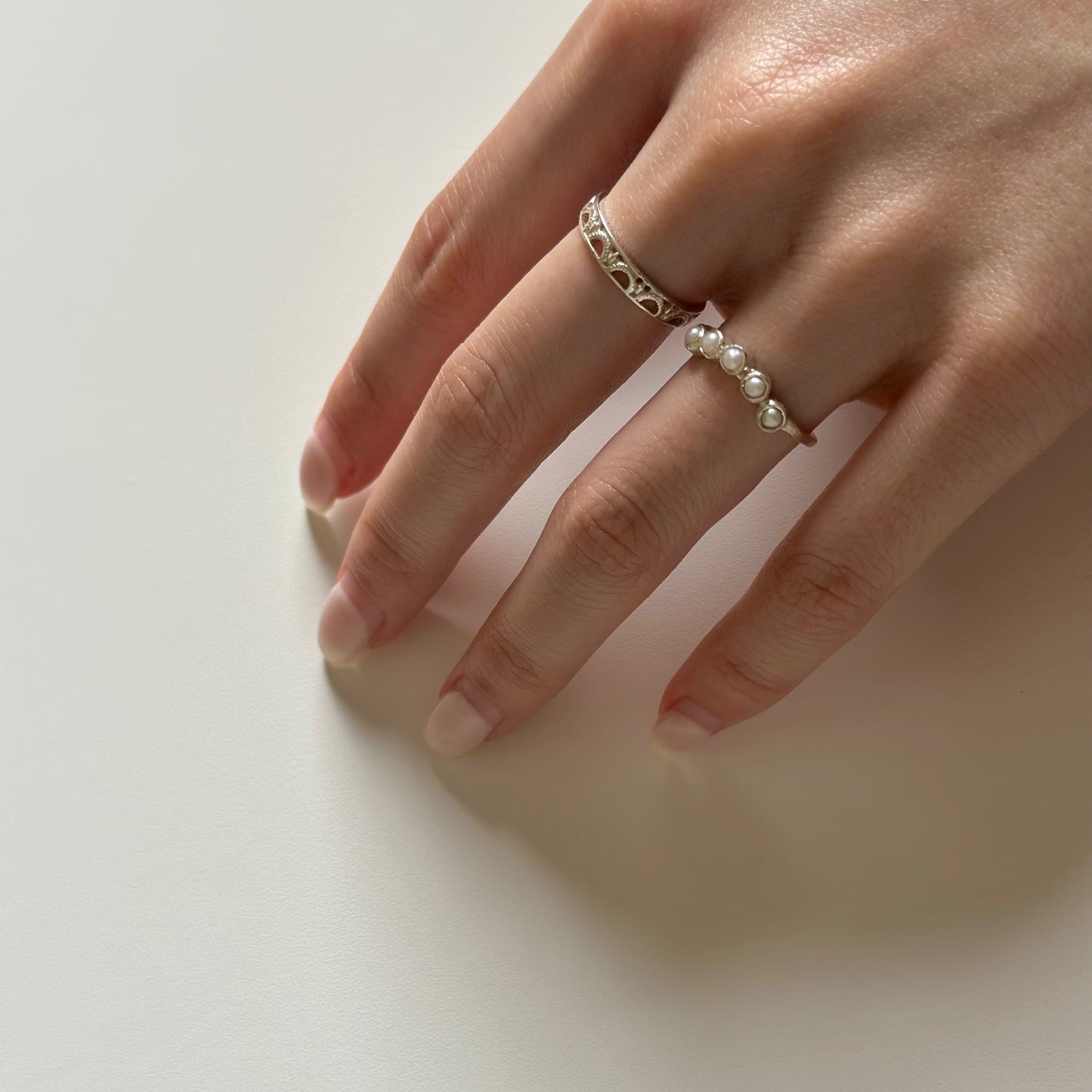 Pearl design ring 3