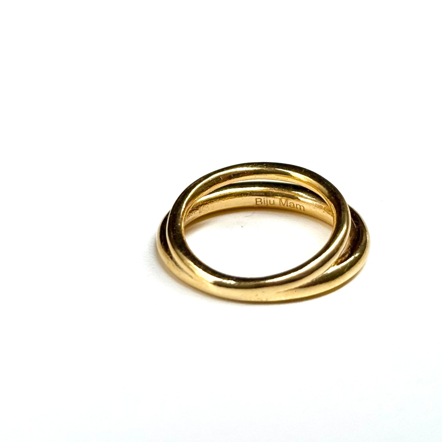 Brass plain ring 64