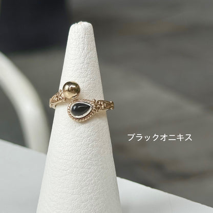 Brass design ring 14