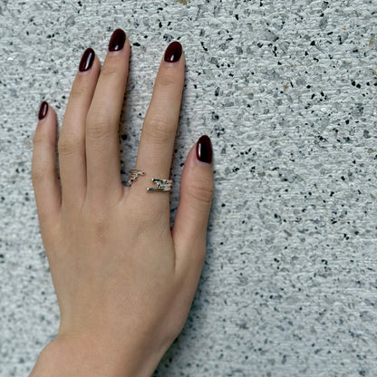 Silver925 plain ring 103