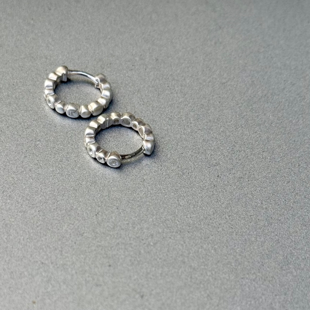 White topaz pierce