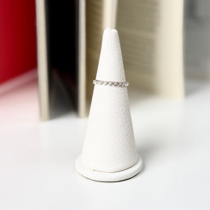 Heart plain ring 84