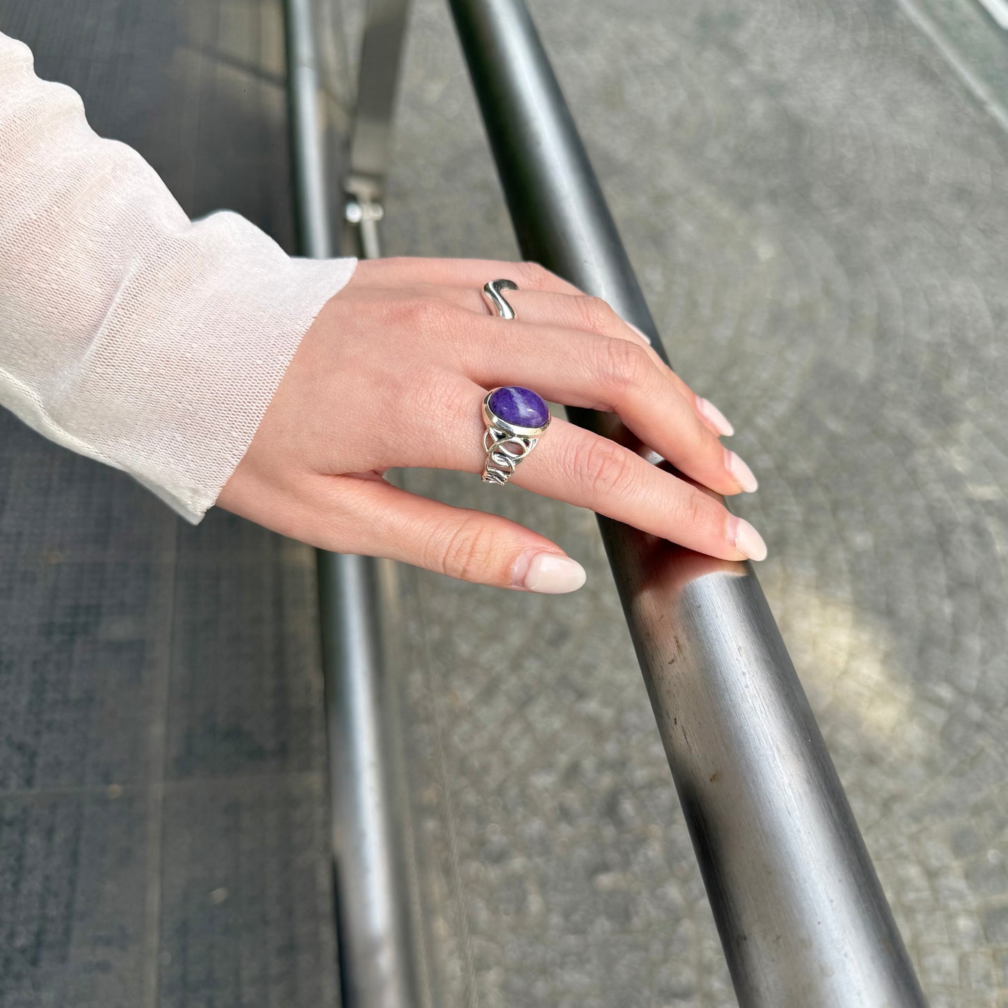Silver925 design ring 91