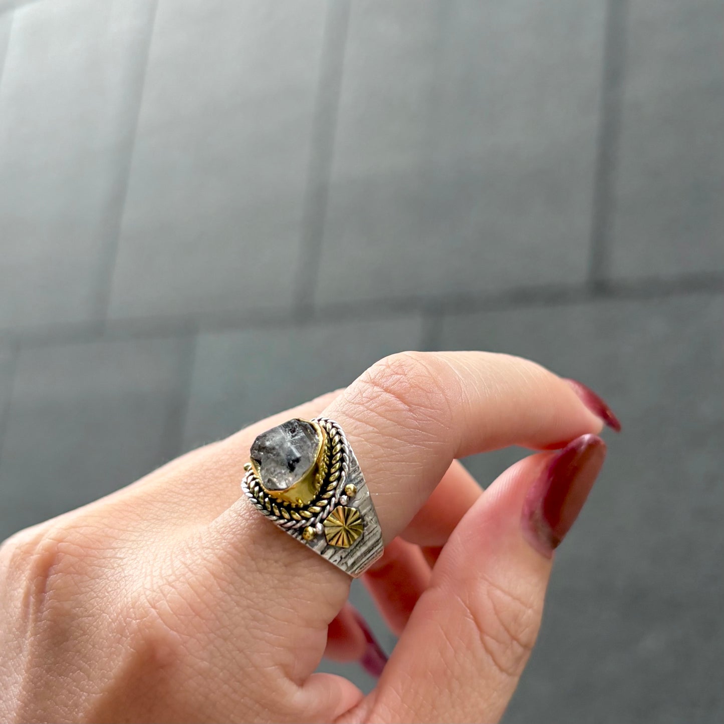 Connect ring〈 Black 〉