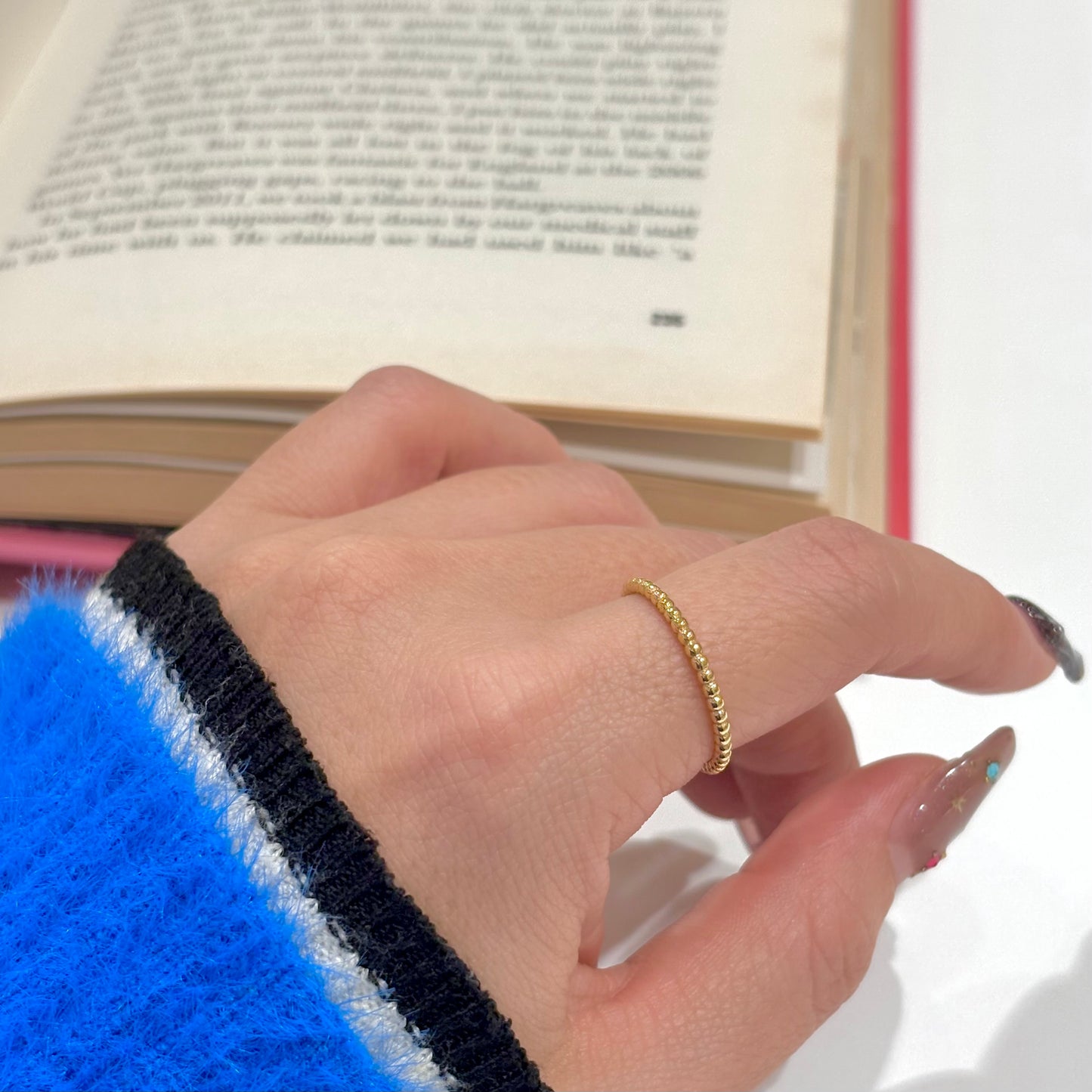 Brass plain ring 44