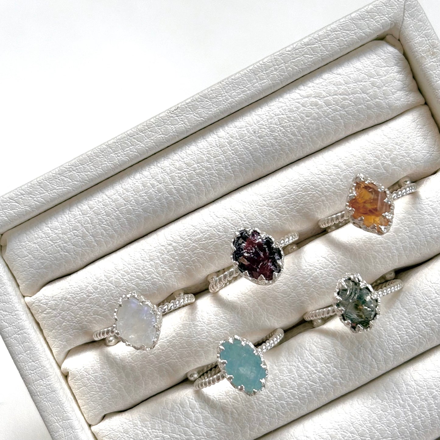 Roughcut ring 5