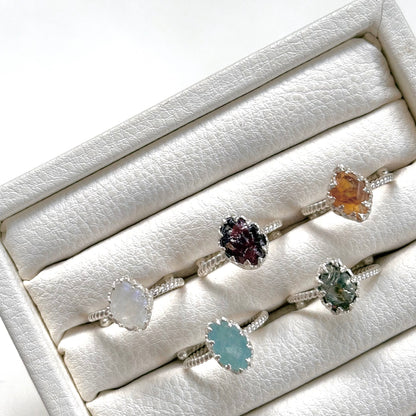 Roughcut ring 5