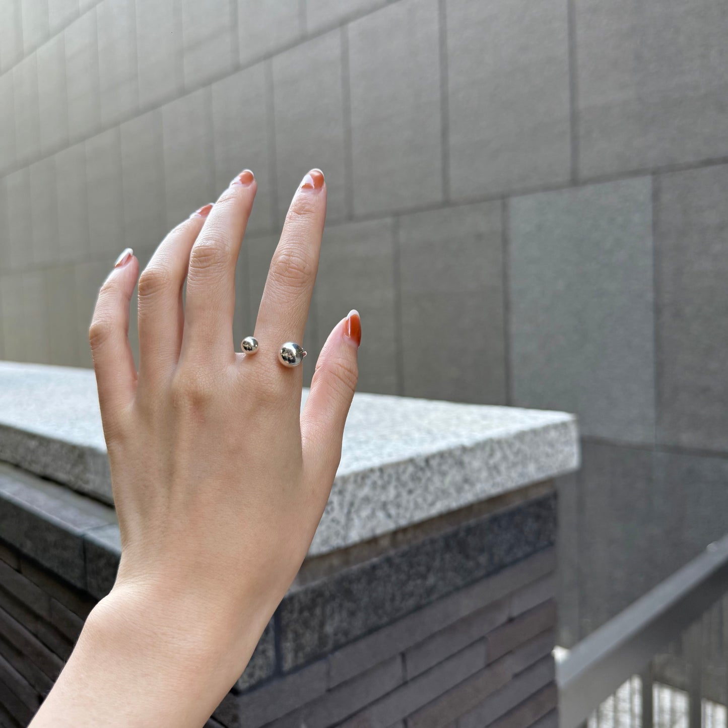 Silver925 plain ring 56