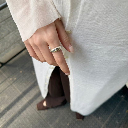 Silver925 plain ring