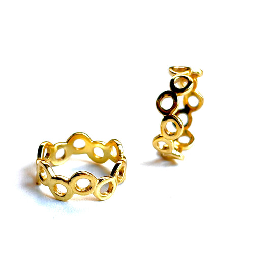 Brass plain ring 23