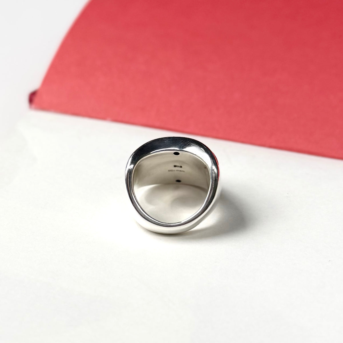 Silver925 plain ring 67