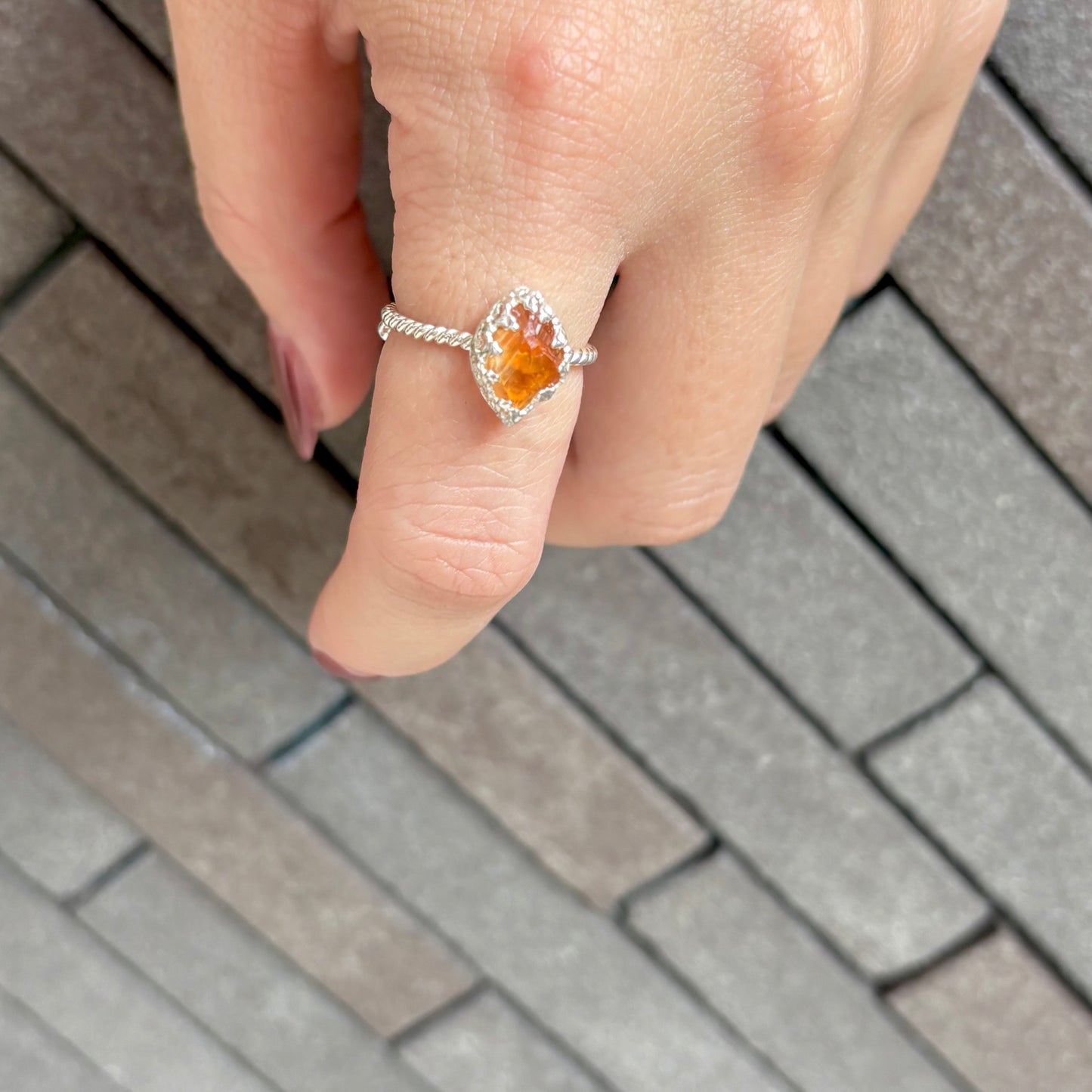 Roughcut ring 5