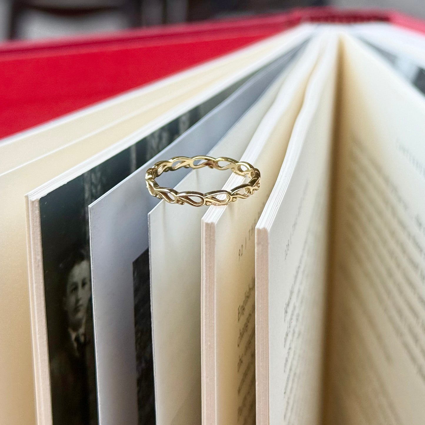 Brass plain ring 18