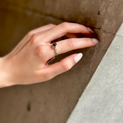 Silver925 1stone ring